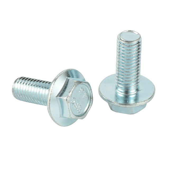 Gr4.8&8.8 Blue Zinc Flange Bolt
