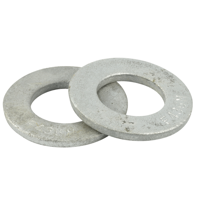 Flat washer DIN125 carbon steel hot dip galvanized