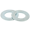 Flat washer DIN125 carbon steel zincplated