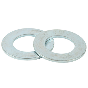 Flat washer DIN125 carbon steel zincplated