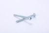 Self tapping screw pan phillips head round head carbon steel zincplated 