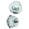 din6923 hex flange nut carbon steel with zincplated