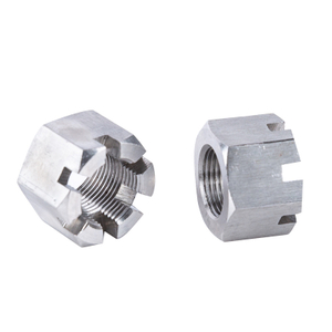 Stainless steel 304 Hex Slotted Nut Din935 Din937 
