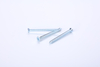 Self tapping screw flat phillips head carbon steel zincplated 