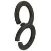Flat spring washer din127 carbon black finish