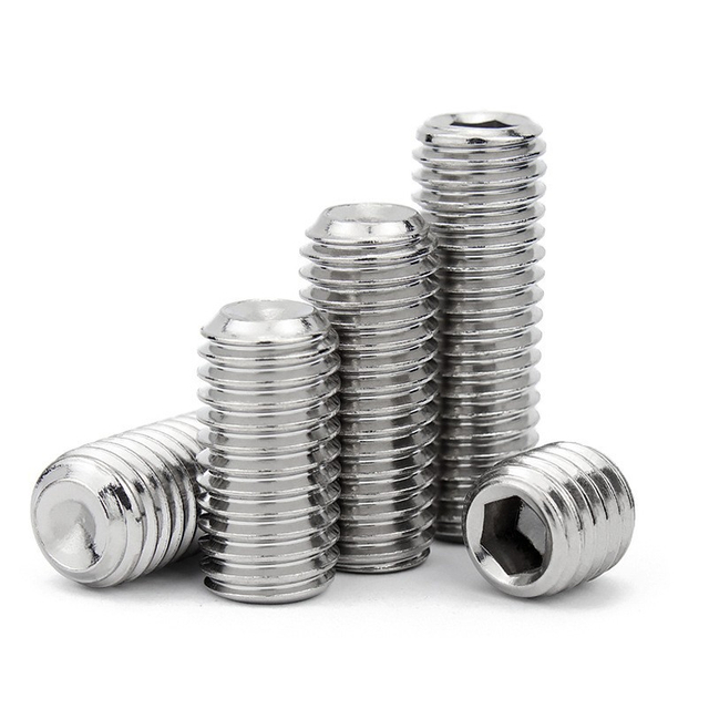 Stainless steel alloy steel set screw din916 din913 ASME B 18.3 