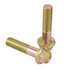 Gr10.9 High Quality Yellow Zinc Flange Bolt